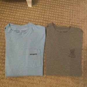2 mens Patagonia t shirts